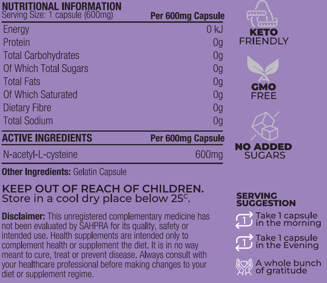 NAC 600mg