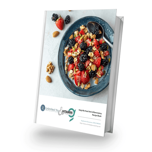 Help Me Heal Anti-Inflammatory Recipe Book (Digital Download)