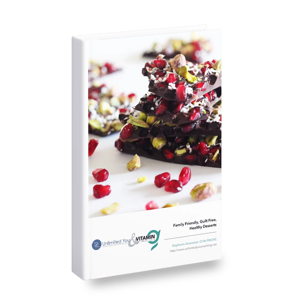 Family Friendly, Guilt-Free, Healthy Desserts Recipe Book