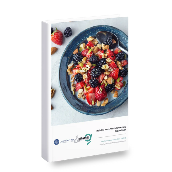 Help Me Heal Anti-Inflammatory Recipe Book
